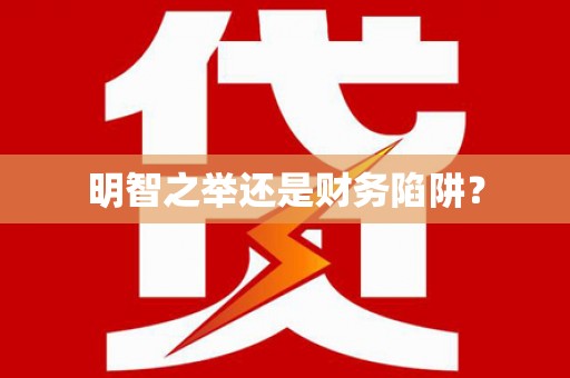 永定明智之举还是财务陷阱？