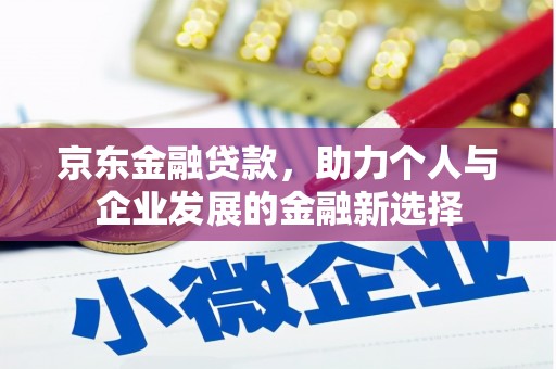 永定京东金融贷款，助力个人与企业发展的金融新选择