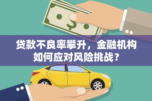 永定贷款不良率攀升，金融机构如何应对风险挑战？