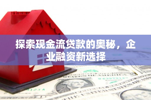 永定探索现金流贷款的奥秘，企业融资新选择