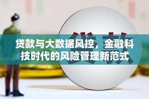 永定贷款与大数据风控，金融科技时代的风险管理新范式