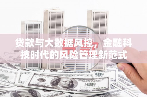 永定贷款与大数据风控，金融科技时代的风险管理新范式