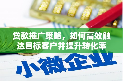 永定贷款推广策略，如何高效触达目标客户并提升转化率