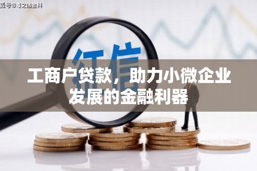 永定工商户贷款，助力小微企业发展的金融利器