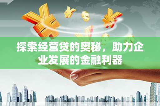 永定探索经营贷的奥秘，助力企业发展的金融利器