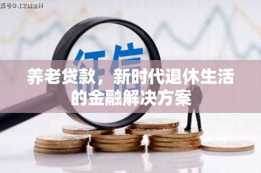 永定养老贷款，新时代退休生活的金融解决方案