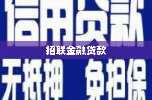 永定招联金融贷款