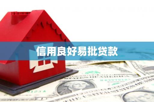 永定信用良好易批贷款