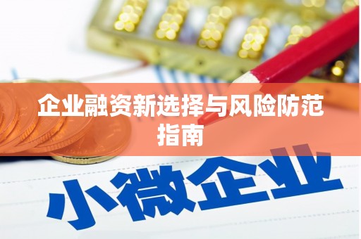 永定企业融资新选择与风险防范指南