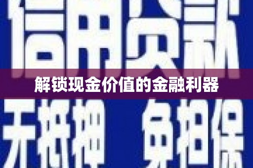 永定解锁现金价值的金融利器